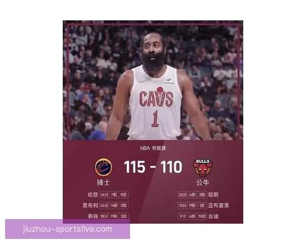 哈登：骑士生涯新高36分背后 我们需要更职业一些球权处理显得漫不经心